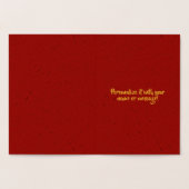 2023 Jaar Van De Konijn Kaart (Binnen)