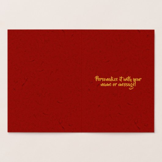 2023 Jaar Van De Konijn Kaart (Binnen)