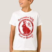 2023 Jaar van de konijn T-shirt (Voorkant)