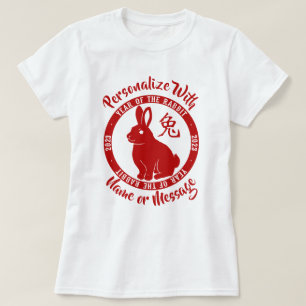 2023 Jaar van de konijn T-shirt