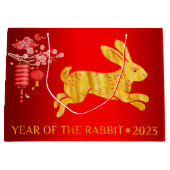 2023 Jaar van de konijnenolie Groot Cadeauzakje (Voorkant)