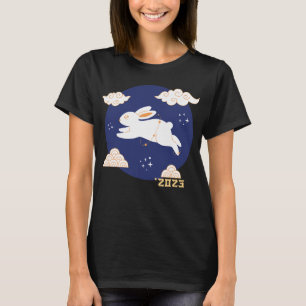 2023 Jaar van het gelukkige Chinese konijn T-shirt