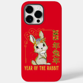 2023 JAAR VAN HET RABBIT chinese cadeauidee voor e Case-Mate iPhone 14 Pro Max Hoesje
