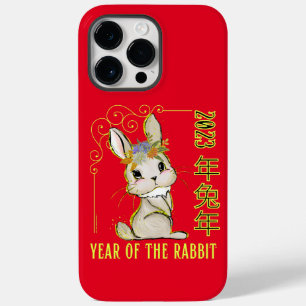 2023 JAAR VAN HET RABBIT chinese cadeauidee voor e Case-Mate iPhone 14 Pro Max Hoesje