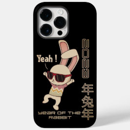 2023 JAAR VAN HET RABBIT chinese cadeauidee voor e Case-Mate iPhone 14 Pro Max Hoesje