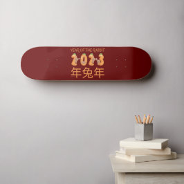 2023 JAAR VAN HET RABBIT chinese cadeauidee voor e Persoonlijk Skateboard
