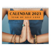 2023 jaar zelfliefdeskalender kalender (Hoes)
