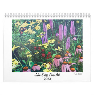2023 John Suess Fine Art Wall Agenda Kalender