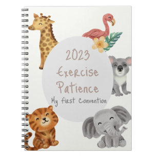2023 JW Conventie Oefening Geduld voor kinderen Notitieboek
