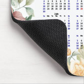 2023 Kalender Aangepaste Floral Roos Roze Butterfl Muismat (Hoek)