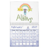2023 Kalender Aliens, Space, Astronauts (Feb 2027)