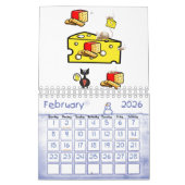 2023 Kalender kaasmakerij Jaar kaas (Feb 2026)