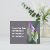 2023 kalender met Briefkaart van aangepast bedrijf (Staand voorkant)