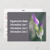 2023 kalender met Briefkaart van aangepast bedrijf (Voorkant / Achterkant)