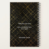 2023 Kalender Moderne familie 12 Foto Collage DIY Notitieboek (Achterkant)