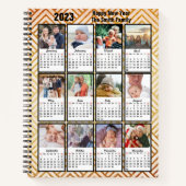 2023 Kalender Moderne reeks 12 Foto Aangepast doe Notitieboek (Voorkant)
