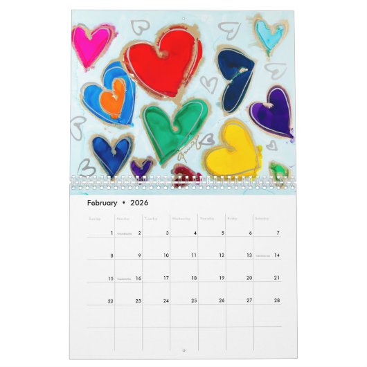 2023 Kalender van Lovitude Gratitude door Anne Pry (Feb 2026)