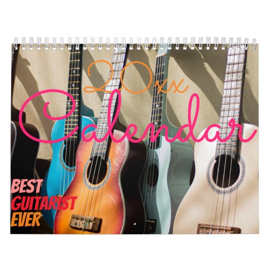 2023 Kalender voor gitarist (Hoes)