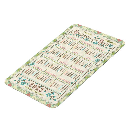 2023 Kalender (zie beschrijving voor de nieuwste v Magneet (Linkerzijde)