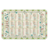 2023 Kalender (zie beschrijving voor de nieuwste v Magneet (Horizontaal)