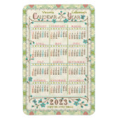 2023 Kalender (zie beschrijving voor de nieuwste v Magneet (Verticaal)