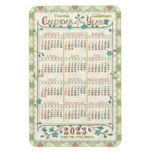 2023 kalender (zie beschrijving voor de nieuwste v magneet