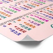 2023 kalender (zie beschrijving voor de nieuwste v poster (Hoek)