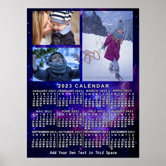 2023 kalender (zie beschrijving voor nieuwste vers poster (Voorkant)