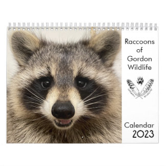 2023 Kalendergebieden van Gordon Wildlife Kalender