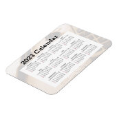 2023 Kalenderkoelkast Magneet (Linkerzijde)