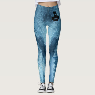 2023 KCC Natl Specialty Logo Calgary Sky Leggings