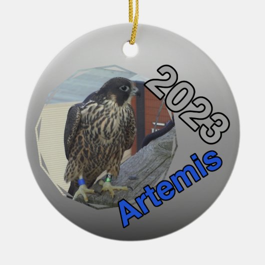 2023 Keramische Cirkel Ornament Artemis (Voorkant)
