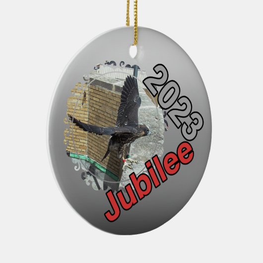 2023 Keramische Cirkel Ornament Jubileum (Rechts)