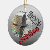 2023 Keramische Cirkel Ornament Jubileum (Links)
