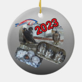 2023 Keramische Cirkel Ornament Jubileum (Achterkant)