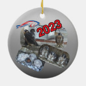 2023 Keramische Cirkel Ornament Sterling (Achterkant)