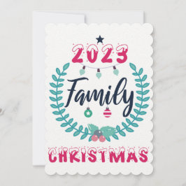 "2023 KERSTFEEST" KAART