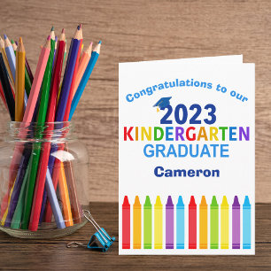 2023 Kindergarten Afstuderen aangepast Afstuderen Kaart
