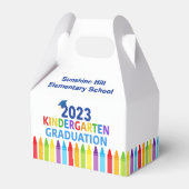 2023 Kindergarten Afstuderen Custom School Party Bedankdoosjes (Voorkant Zijde)