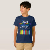 2023 Kindergarten Afstuderen op persoonlijke titel T-shirt (Voorkant volledig)