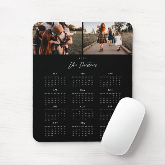 2023 KLEINE KLEUR Foto Mousepad, agenda Muismat (Met muis)