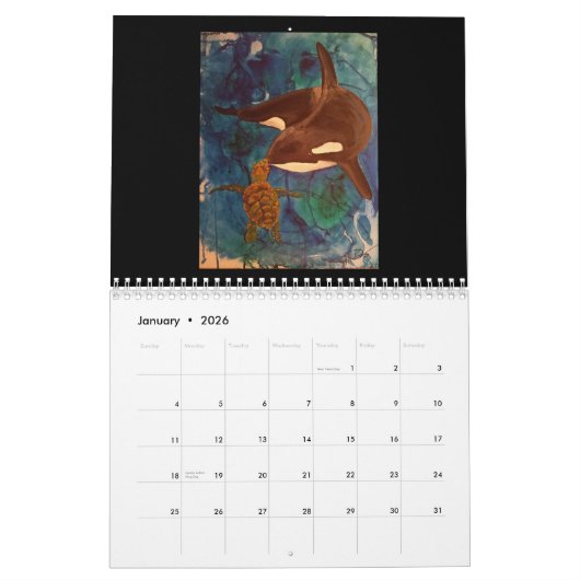 2023 Kunstwerk van Manuela Davis Kalender (Jan 2026)