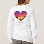 2023 Lange mouw Martine's vlotter T-shirt (Achterkant)