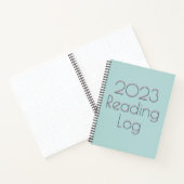 2023 Leeslogboek bulletjournaal Notitieboek (Binnen)