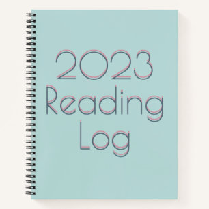 2023 Leeslogboek bulletjournaal Notitieboek