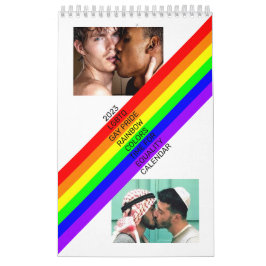 2023 LGBTQ Gay Pride Rainbow Colors Agenda Kalender