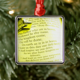 2023 Lords gebed Metalen Ornament