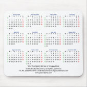 2023 Maandag kalendermaand - ISO Week Muismat (Voorkant)