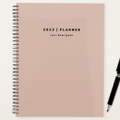 2023 Maandelijks en wekelijks roze vanaf elke dag Planner