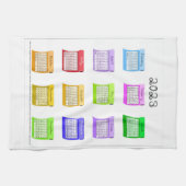 2023 Maandelijkse bouten van het weefsel van het k Theedoek (Horizontaal)